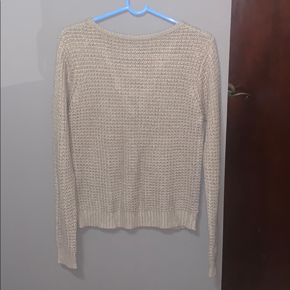 Ambiance Tan Sweater Medium